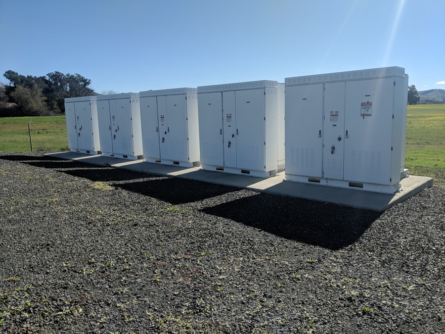 Napa Sanitation Battery Storage